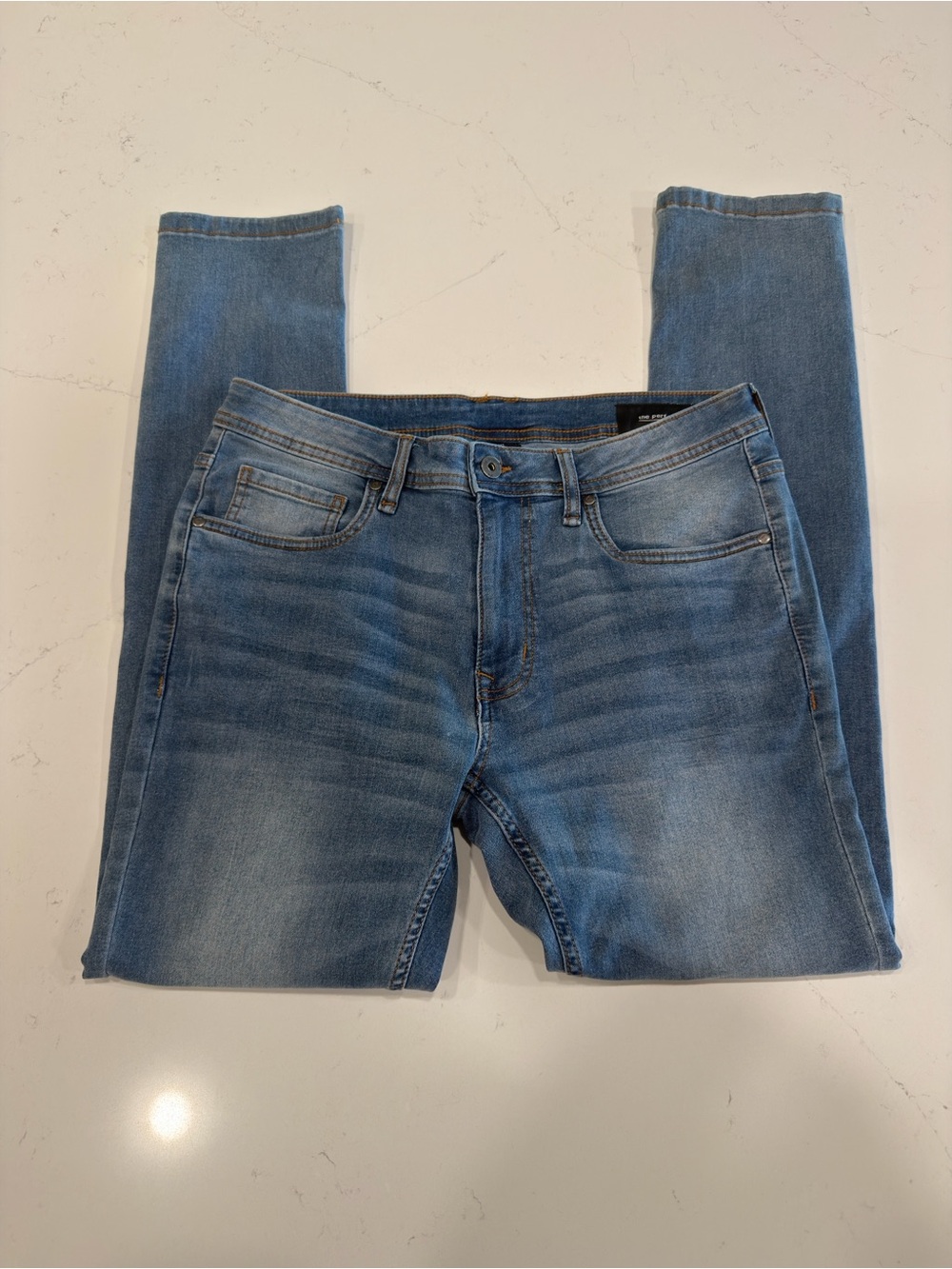 The Perfect Jean NYC Men’s Light Blue Skinny Fit Jeans - 33
